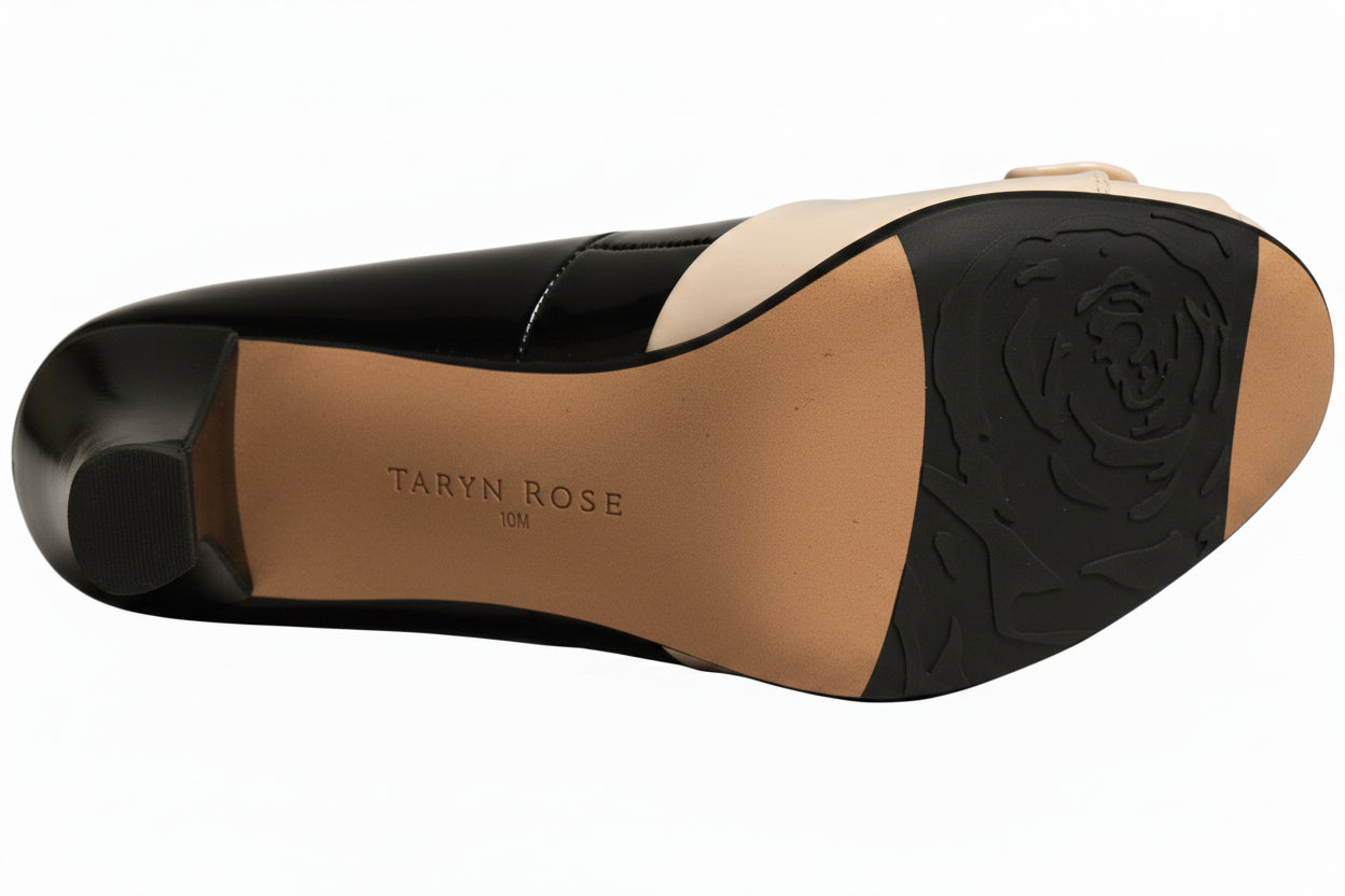 B&W Bow Shoes