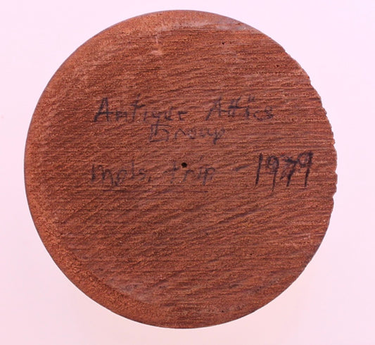 Chinese Wooden Navigational Compass w/ Zodiac
