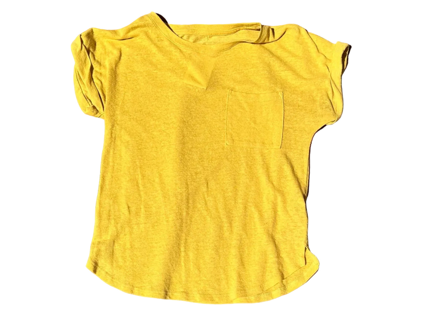 Rolled Sleeve Pocket T
