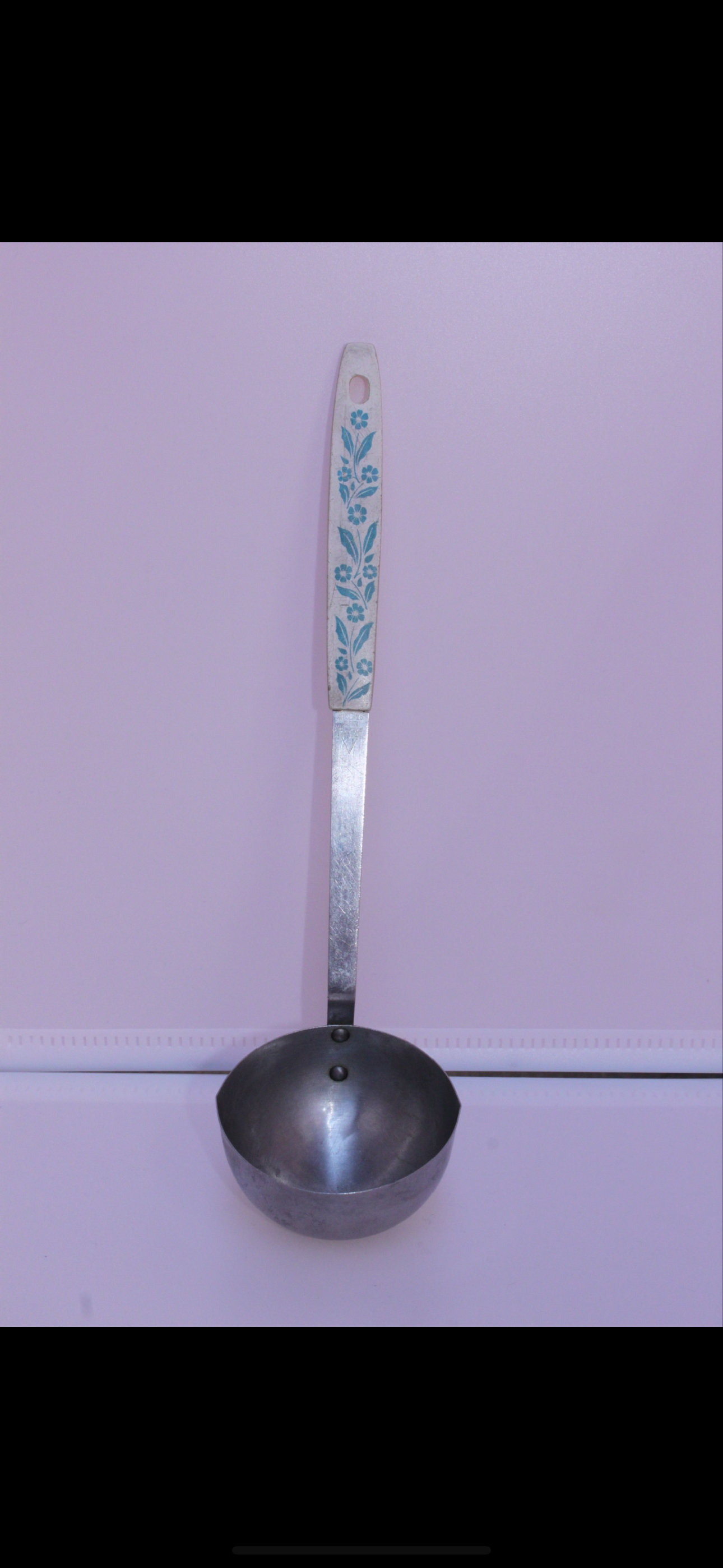 Blue Cornflower Soup Ladle