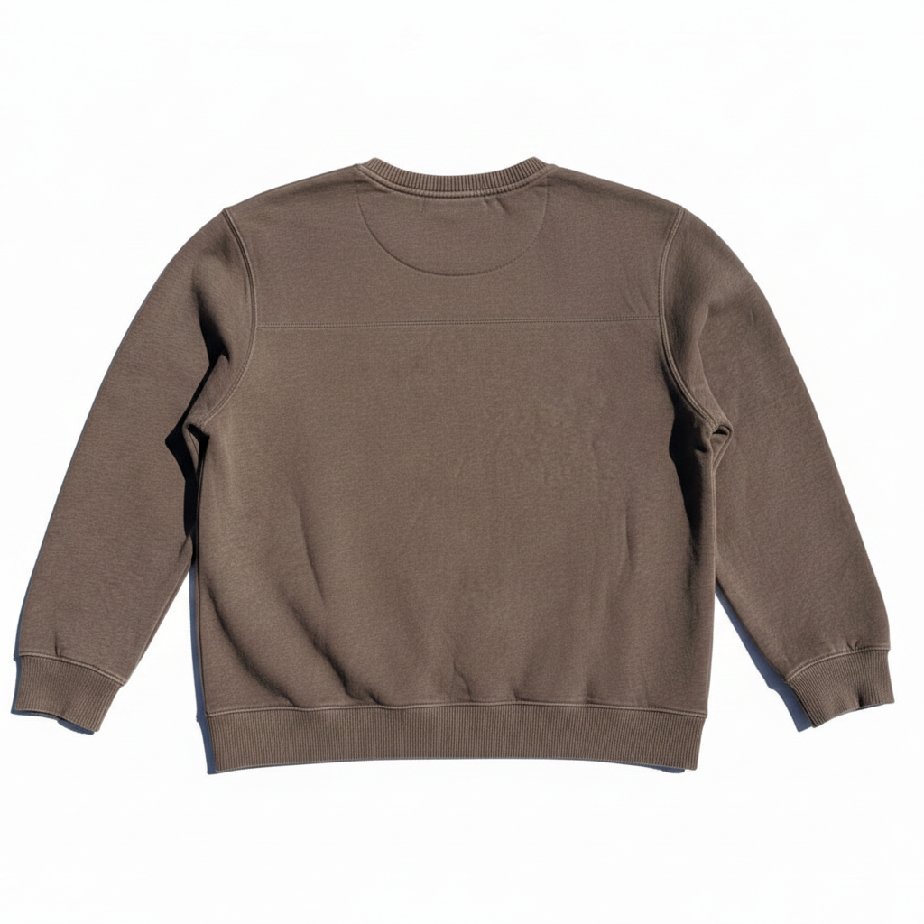Brown Crew Sweatshirt