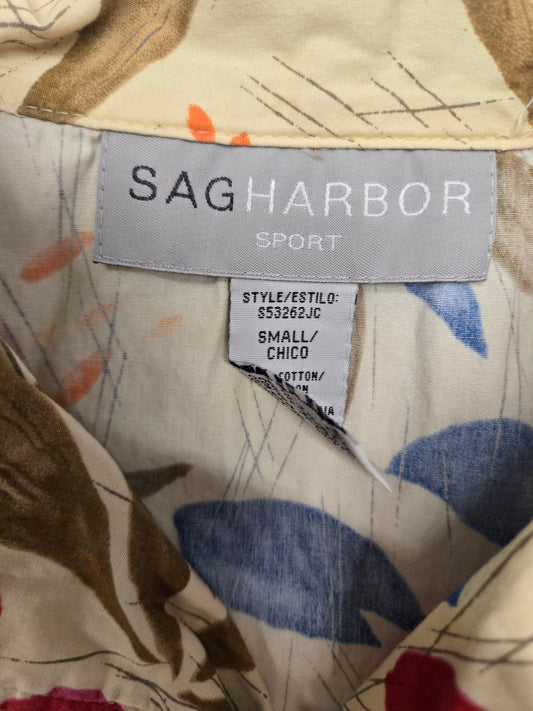 SAG Harbor Floral Buttondown