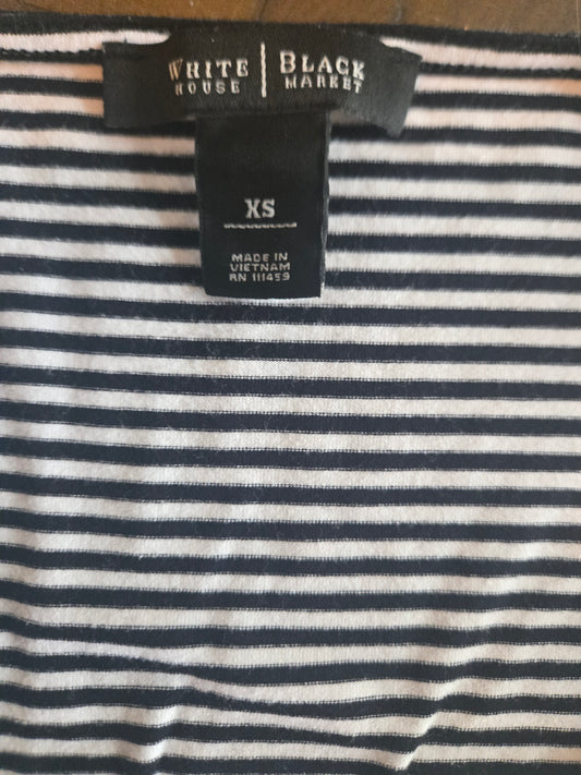 WHBM Stripes and Ruffles