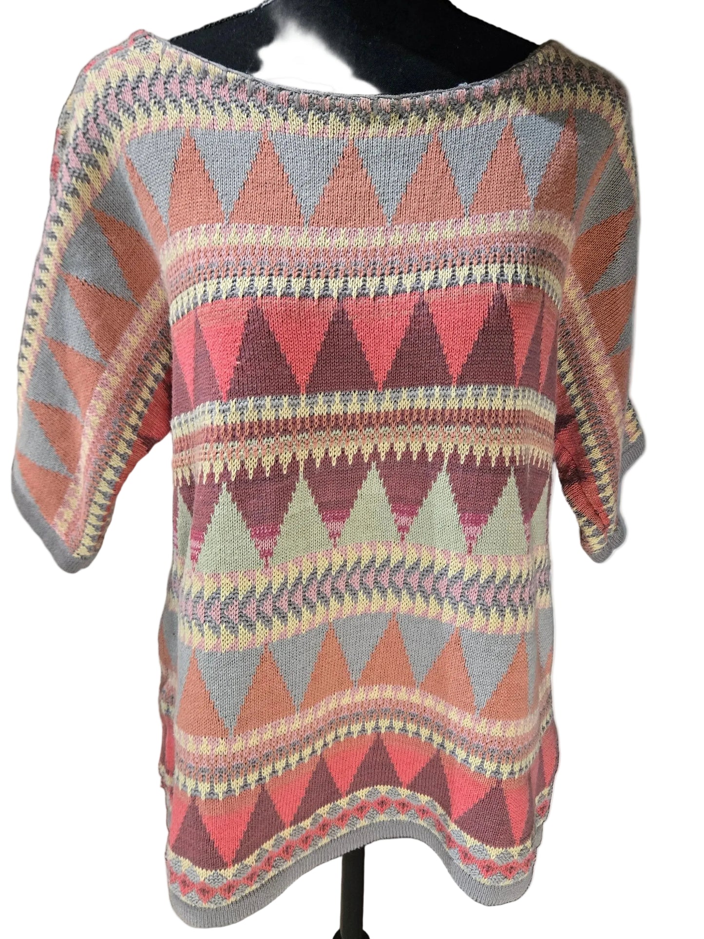 Chaps Short Sleeve Sweater