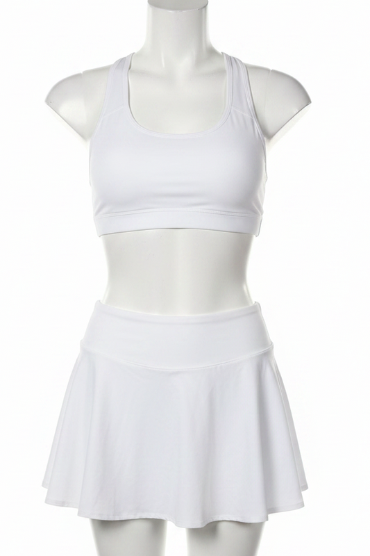 White Tennis Skirt