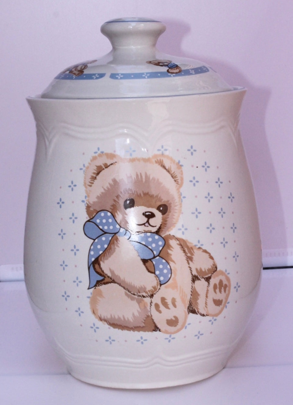Tienshan Country Teddy Bear Large Canister
