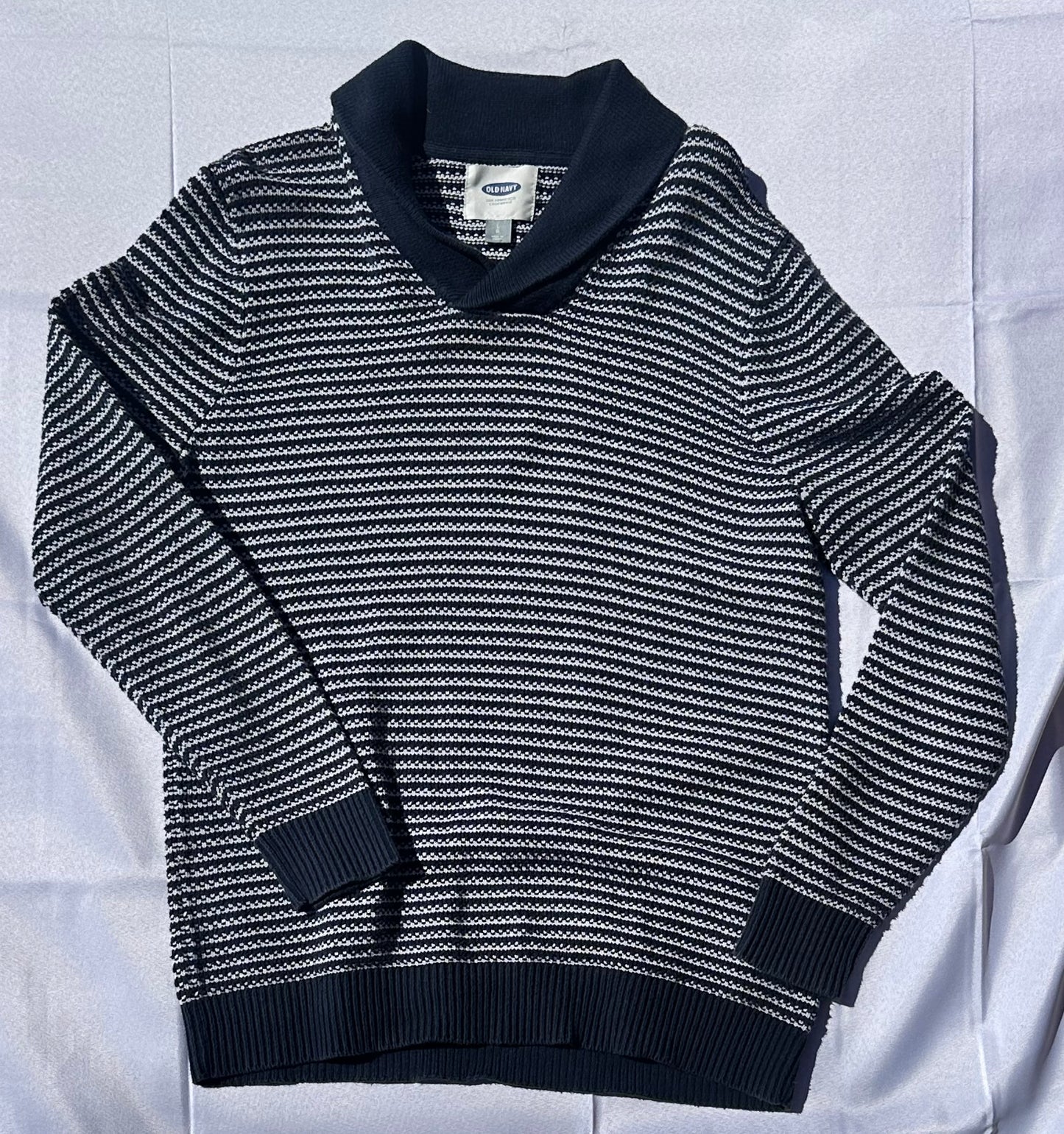 ON Navy Strip Shirt