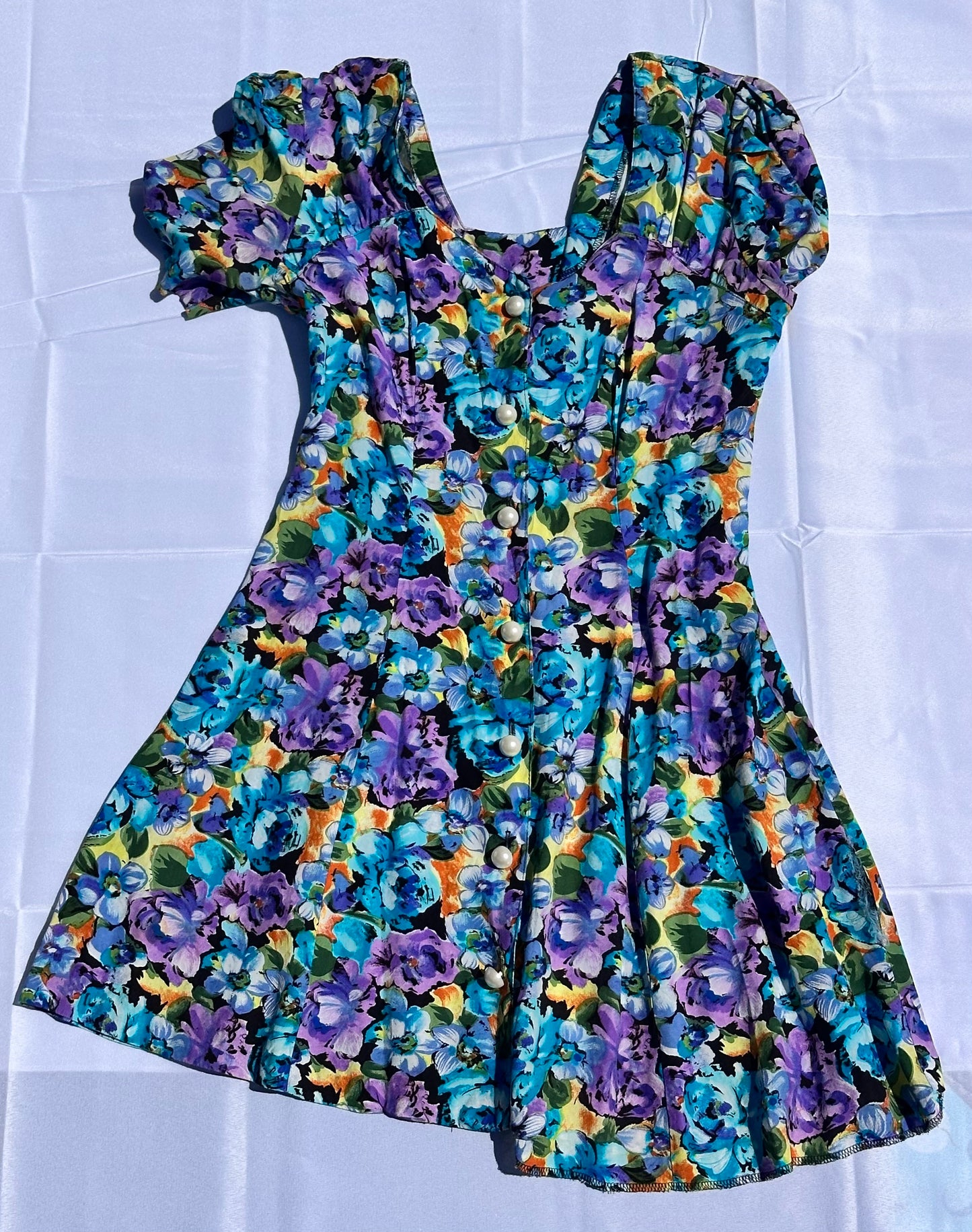 Vintage Floral Dress