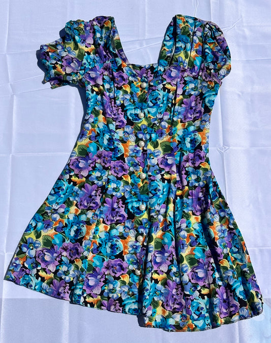 Vintage Floral Dress