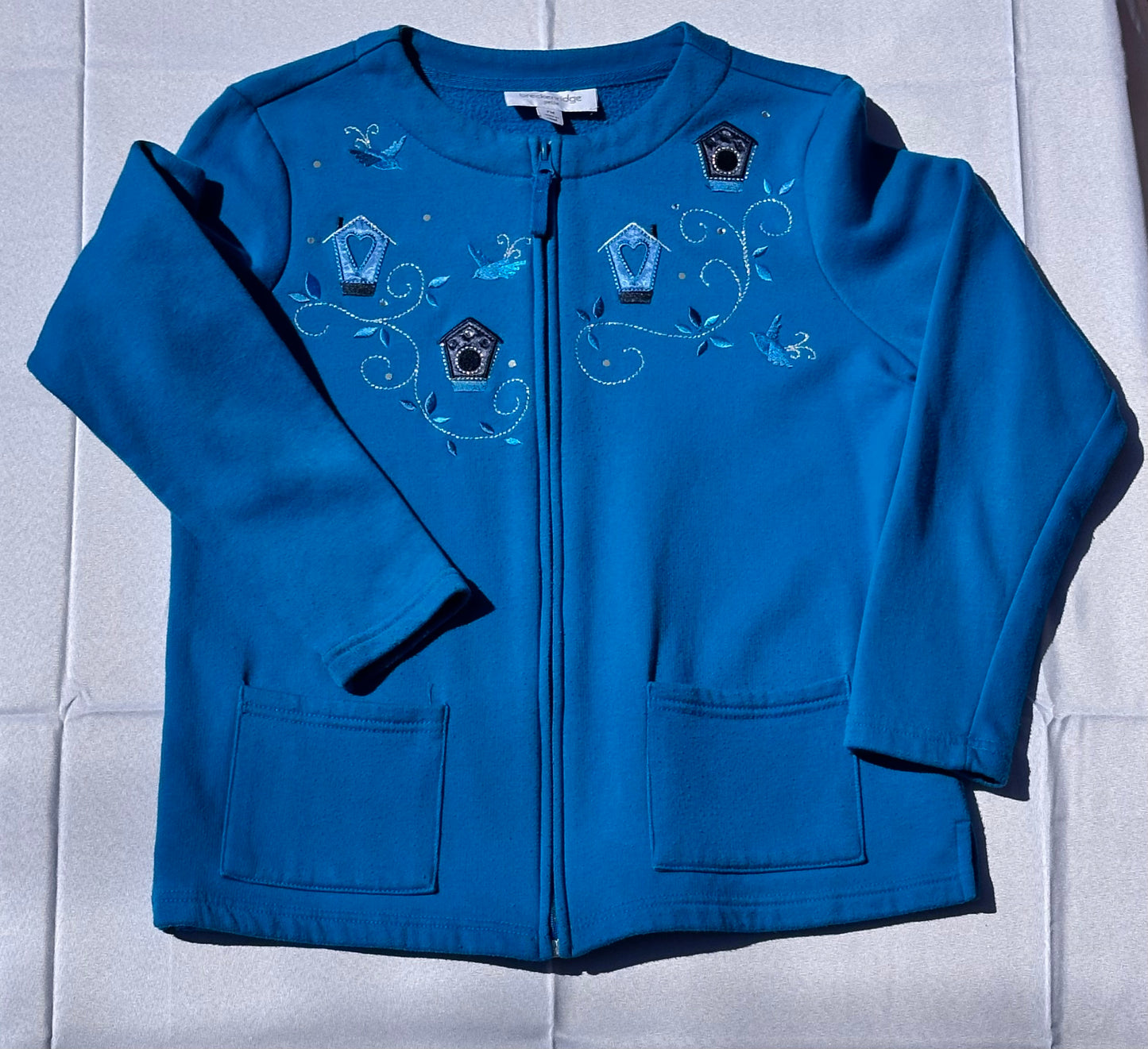 Blue Fleece Cardi