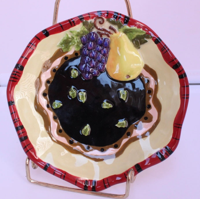 Set of 2 Small Decorative Plates
