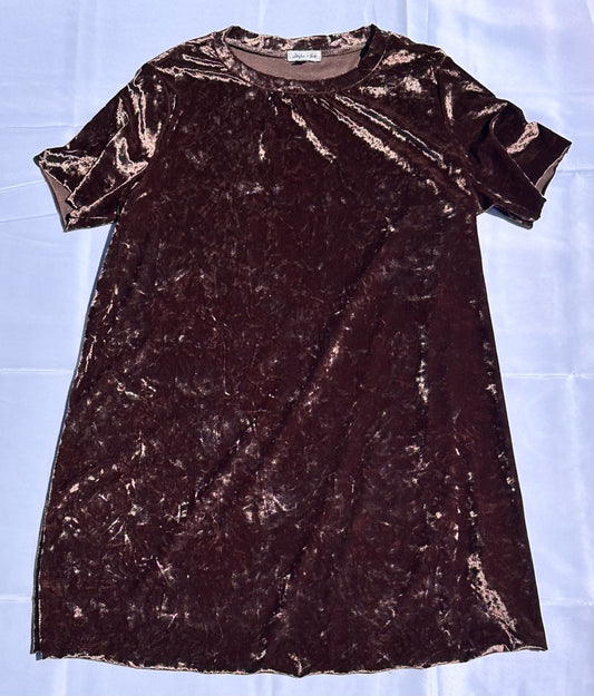 Velvet Bronze Dress