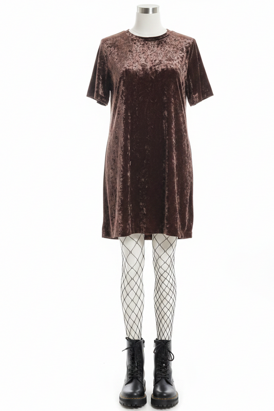 Velvet Bronze Dress