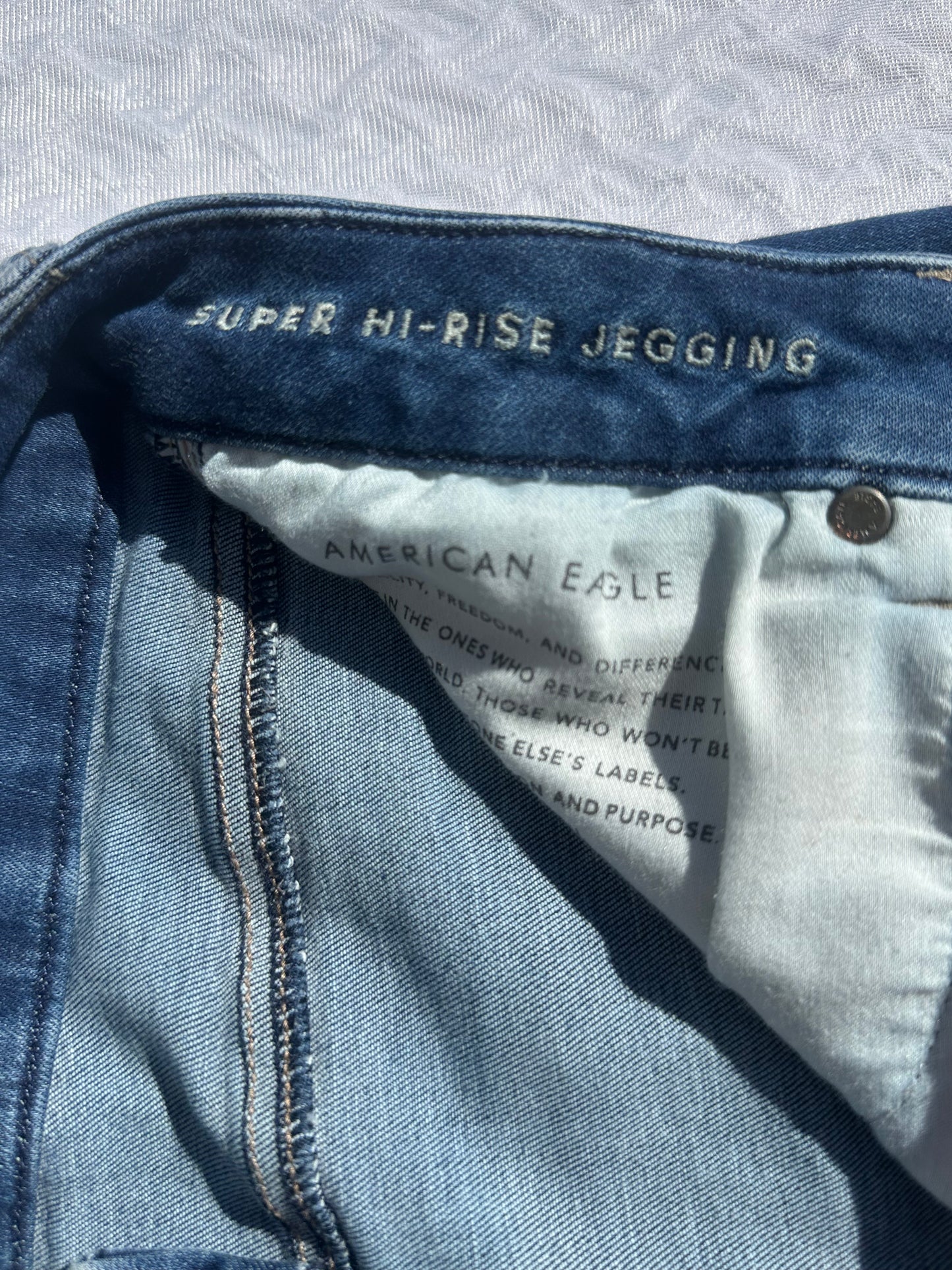 AE High Rise Jeggings