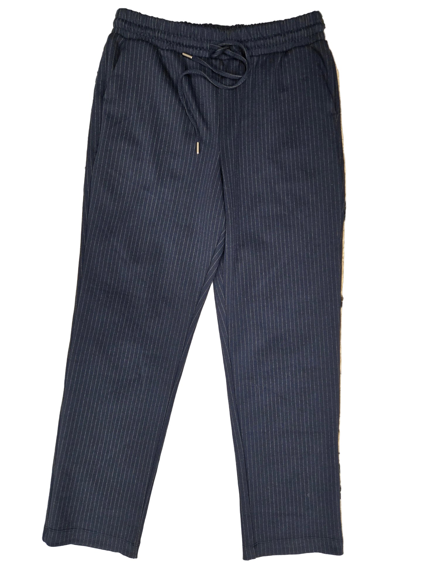 Blue Pinstripe Pants