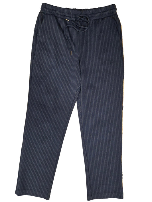 Blue Pinstripe Pants