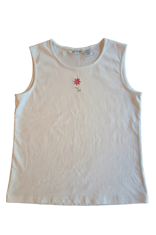 White Blair Tank Top