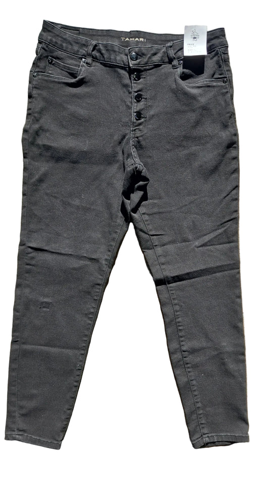 Black Tahari Skinny Jeans