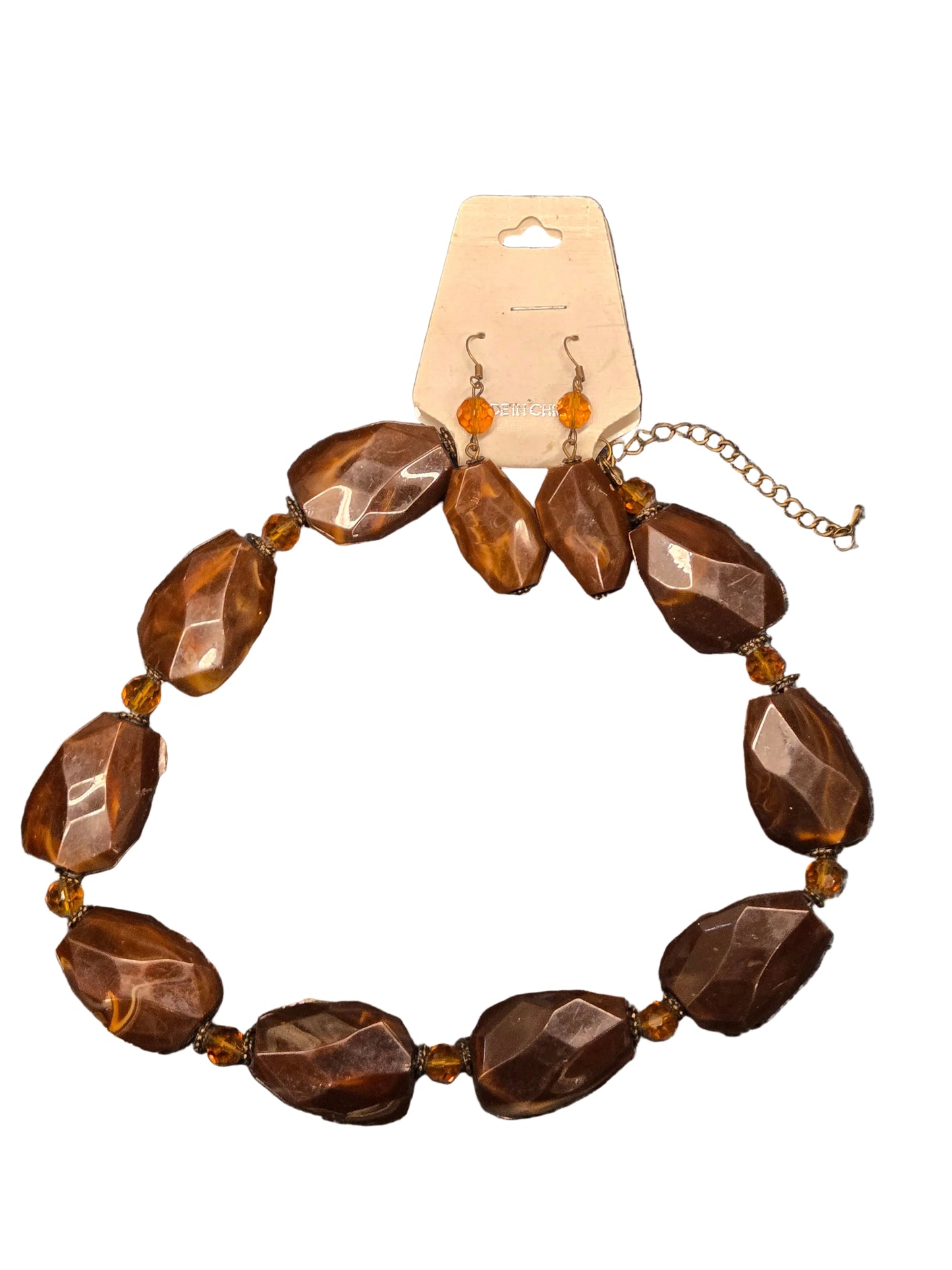 Brown Large Bead Set