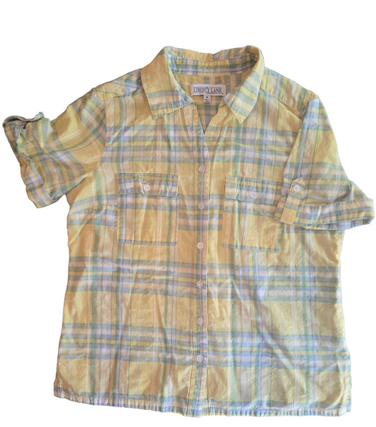 Liberty Lane Yellow Blouse