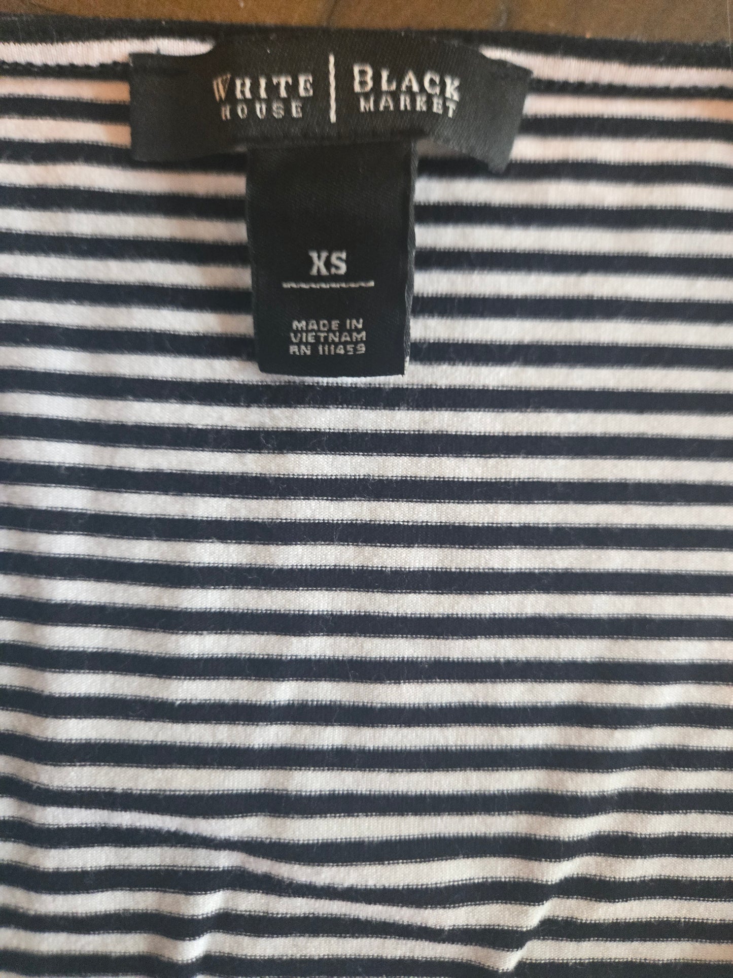 WHBM Stripes and Ruffles