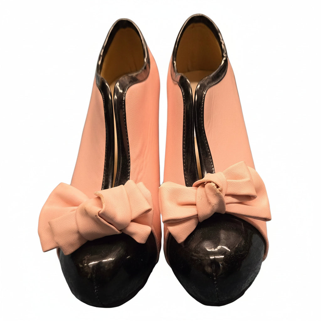 Retro Vibe Pink Heel