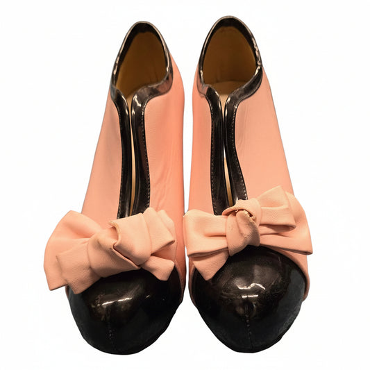 Retro Vibe Pink Heel
