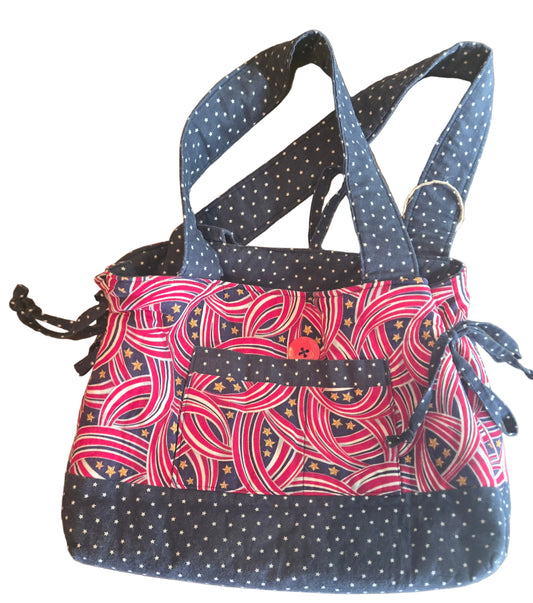 Cutie Quilted Flag Bag