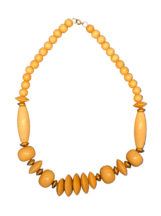 Wood Bead Necklace