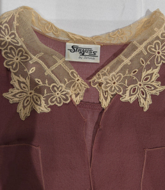 Vintage Sheer Buttondown