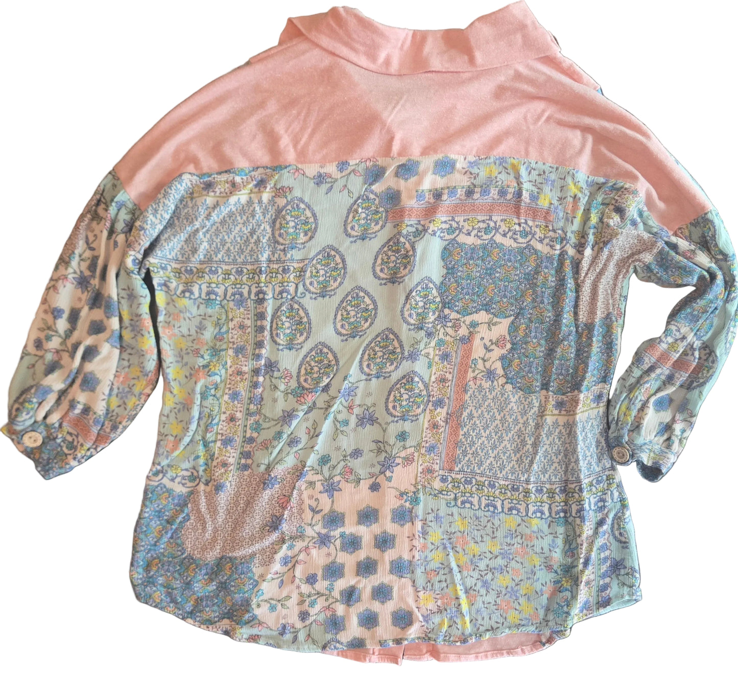 Mixed Media Blouse