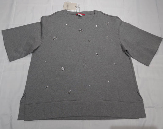 Women's Bejeweled Crew