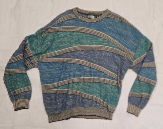 Blue Green Crewneck Sweater
