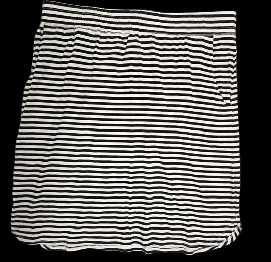 Striped with Pockets Skirt